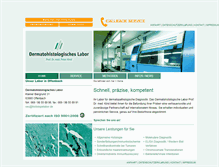 Tablet Screenshot of histologielabor.de